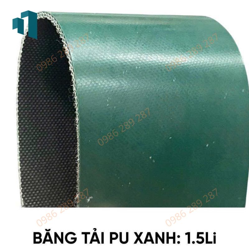 Băng Tải PU Xanh Lục 1.5 mm&nbsp;